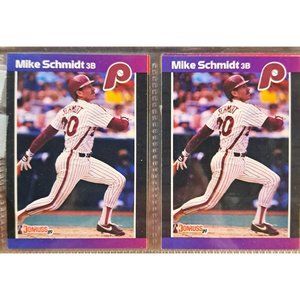 1989 Donruss #193 Mike Schmidt Baseball Cards